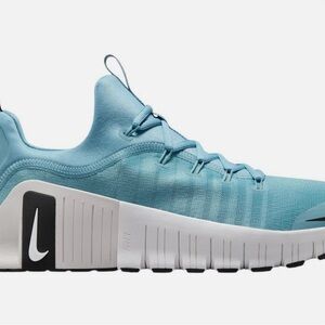 NEW Nike Metcon 6, 8.5, denim turquoise / black / white, 2025